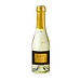 Hasengold, 6 x Goldflockentraum Piccolo 0,2 l, Flasche klar, Kapsel gold