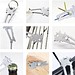 Geschenkartikel: ROMINOX® Key Tool Lion (22 Funktionen) im Motiv-Mäppchen Große Helden, silber