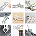 Geschenkartikel: ROMINOX® Key Tool Motorbike / Motorrad (21 Funktionen) im Motiv-Mäppchen Danke, silber