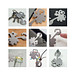 ROMINOX® Key Tool Osterglück, Lucky Charm / Kleeblatt (19 Fkt.) Frohe Ostern, grün