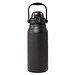 Giganto 1600 ml RCS-zertifizierte Kupfer-Vakuum Isolierflasche aus recyceltem Edelstahl, schwarz