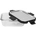 Glasbox LOKA, 370 ml, schwarz/transparent
