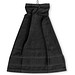 GOLFI. Multifunktionelles Handtuch aus Baumwolle (430 g/m²), Schwarz