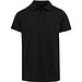 Graphite 180 g/m² Kurzärmeliges Poloshirt Bio Baumwolle (OCS), unisex, schwarz, 3XL