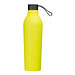 Gummierte Trinkflasche, 750ml, gelb