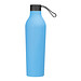 Gummierte Trinkflasche, 750ml, hellblau