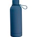 Gummierte Trinkflasche mit Schlaufe, 700ml, dunkelblau