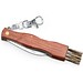GUNTER. Taschenmesser aus Edelstahl und Holz, Natur