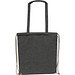 Gym-Cottonbag aus recycelter Baumwolle, schwarz