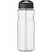 H2O Active® Base Tritan™ 650 ml Sportflasche mit Ausgussdeckel, transparentklar/schwarz