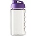 H2O Active® Bop 500 ml Sportflasche mit Klappdeckel, transparent/lila