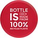 H2O Active® Eco Tempo 700 ml Wasserflasche mit Drehdeckel, rot