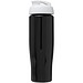 H2O Active® Tempo 700 ml Sportflasche mit Klappdeckel, schwarz/weiß