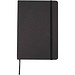 Holm A5 Notizbuch aus Steinpapier, liniert, schwarz