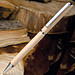 Holz Drehkugelschreiber, blaue Mine, braun