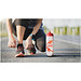 HydroFlex™ 750 ml Sportflasche, rot, transparent weiß