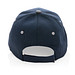 Impact AWARE™ 280gr Brushed rCotton 6 Panel Kontrast-Cap, navy blau