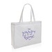 Impact AWARE™ recycelte Baumwoll-Shopper 145gr, weiß