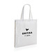 Impact AWARE™ recycelte Baumwolltasche 145gr mit Boden, weiß