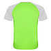 Indianapolis T-Shirt Unisex aus recyceltem Material, Fluor Green / schwarz, L