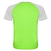 Indianapolis T-Shirt Unisex aus recyceltem Material, Fluor Green / schwarz, S