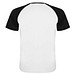 Indianapolis T-Shirt Unisex aus recyceltem Material, weiß / schwarz, S