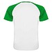 Indianapolis T-Shirt Unisex aus recyceltem Material, weiß / farngrün, S
