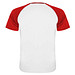 Indianapolis T-Shirt Unisex aus recyceltem Material, weiß / rot, S