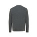 Iqoniq Denali ungefärbt. Rundhals-Sweater aus recycelter BW, ungefärbtes Anthrazit, XXL