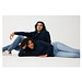 Iqoniq Etosha Lightweight Sweater aus recycelter Baumwolle, navy blau, L