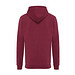 Iqoniq Jasper Hoodie aus recycelter Baumwolle, burgunderrot, L