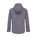 Iqoniq Makalu Damen Softshelljacke aus recyceltem Polyester, vulcano heather grey, XXL