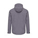 Iqoniq Makalu Herren Softshelljacke aus recyceltem Polyester, vulcano heather grey, M
