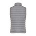 Iqoniq Meru Damen Bodywarmer aus recyceltem Polyester, Silbergrau, XL