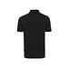 Iqoniq Yosemite Piqué-Poloshirt aus recycelter Baumwolle, schwarz, XS