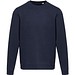 Jasper 280 g/m² Pullover mit Rundhalsausschnitt aus recycelter Bio Baumwolle (OCS), unisex, navy, 3XL
