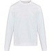 Jasper 280 g/m² Pullover mit Rundhalsausschnitt aus recycelter Bio Baumwolle (OCS), unisex, weiss, 3XL