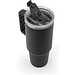 JOYNER XL. Grosser Reisebecher aus Edelstahl (91 % recycelt) mit vakuumisolierter Doppelwand und matter Oberfläche 1300 ml, Schwarz