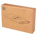 Juice 4000 mAh Typ-C kabellose Powerbank aus recyceltem Aluminium, silber