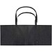 Jumbo Extra große Tragetasche aus recyceltem GRS Non Woven 65 L, schwarz