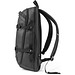 KAMPALA. Laptop-Rucksack aus 900D hochdichtem recyceltem Polyester mit wasserdichter Beschichtung und 210D Futter aus recyceltem Polyester 17'3", Schwarz