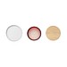 Kerze im Glas 200 g KEOPS MEDIUM, Bordeaux