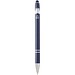 Kish Kugelschreiber mit silbernem Finish (blaue Mine), navy