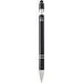 Kish Kugelschreiber mit silbernem Finish, schwarz