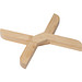 Klappbarer Untersetzer, beige