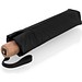 Knirps Timber manual Taschenschirm, black
