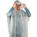 Kompostierbarer Regenponcho Fleurus,transparent