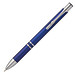 Kugelschreiber Baltimore, blaue Mine, blau-metallic