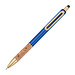 Kugelschreiber mit Korkgriffzone, blau