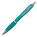 LANCE® Kugelschreiber Rio, blaue Mine, petrol-transparent